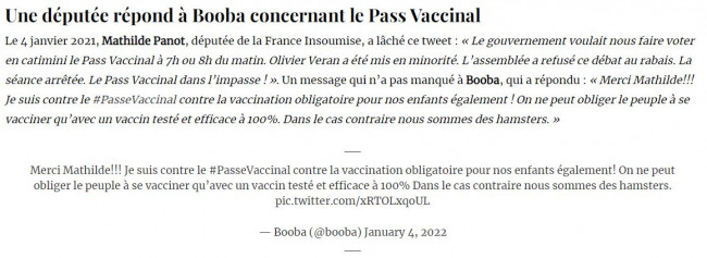 Extrait de rap-actu.fr Extrait de rap-actu.fr